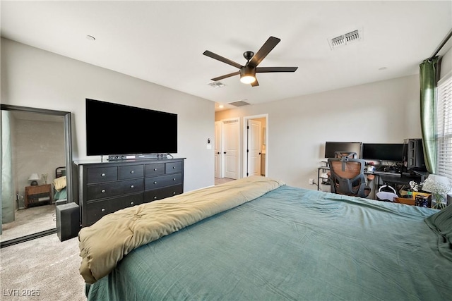 1023 Brilliant Meadow Ave, North Las Vegas, NV 89086 - carpeted bedroom featuring ceiling fan