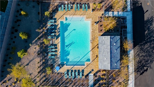 281 Gandara St, Las Vegas, NV 89138 - view from above of property