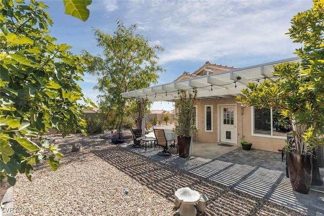 7904 Seabourn Ct, Las Vegas, NV 89129 - view of patio with a pergola and fence