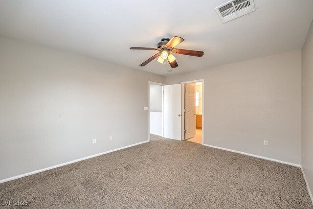 11177 Deluna St, Las Vegas, NV 89141 - carpeted empty room featuring ceiling fan and baseboards