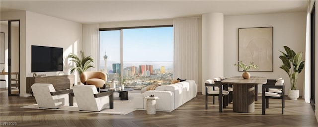 700 W Carson Ave Unit 2307, Las Vegas, NV 89106 - view of living area