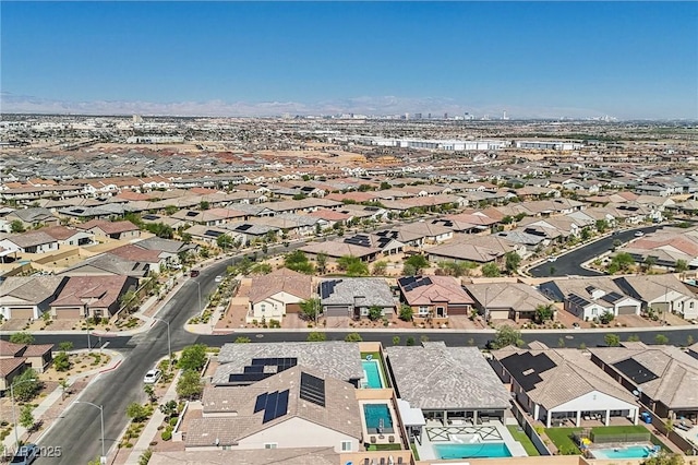 716 Cadence View Way, Henderson, NV 89011 - aerial view of property's location with a pool and nearby suburban area