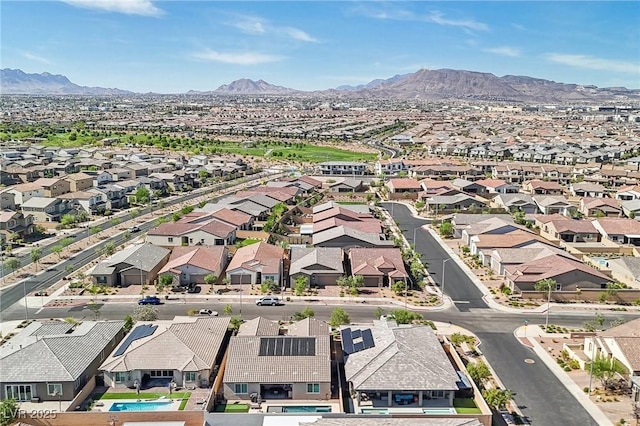 716 Cadence View Way, Henderson, NV 89011 - aerial view of residential area with a mountain backdrop