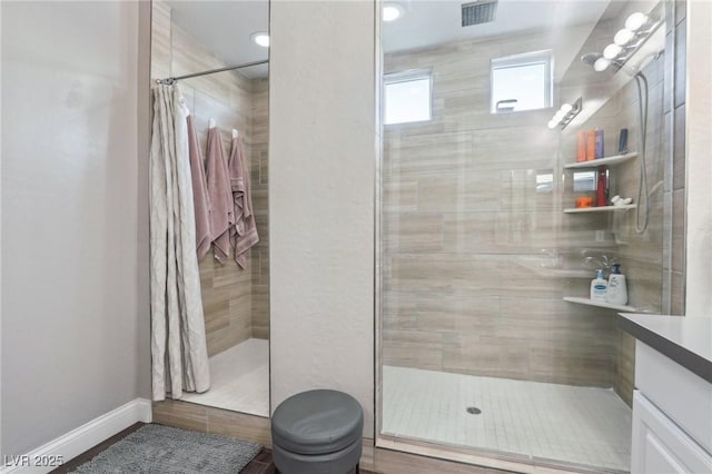 716 Cadence View Way, Henderson, NV 89011 - bathroom featuring tiled shower and vanity