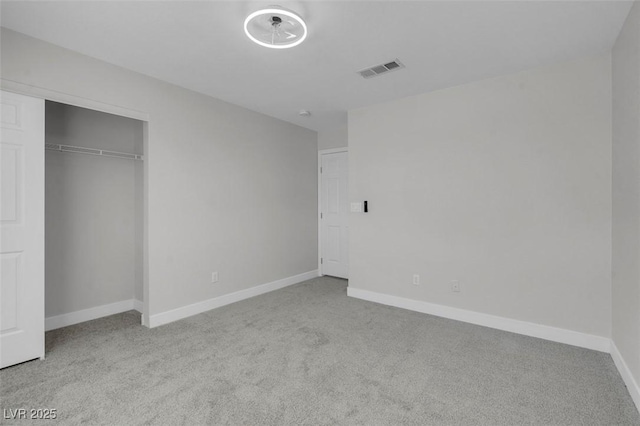 3604 N Campbell Rd, Las Vegas, NV 89129 - unfurnished bedroom with carpet floors, baseboards, and a closet
