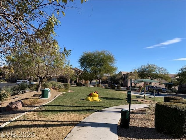 4675 Color Up Ct Unit 101, Las Vegas, NV 89122 - view of property's community with a yard