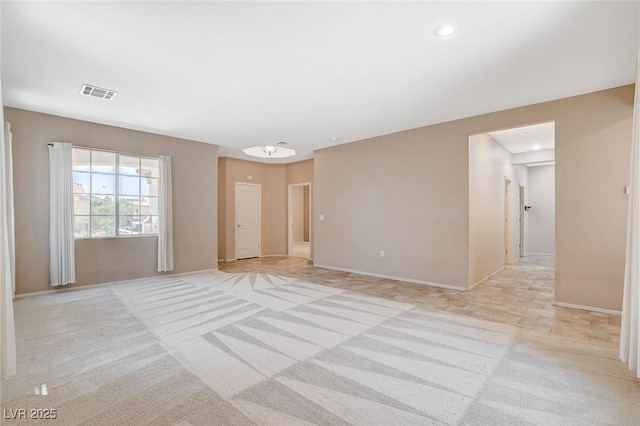 10608 Trussell St, Las Vegas, NV 89141 - spare room featuring light carpet and recessed lighting