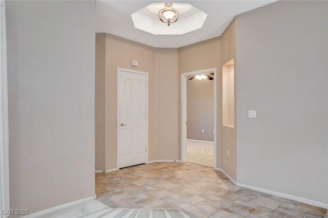 10608 Trussell St, Las Vegas, NV 89141 - unfurnished room featuring stone finish flooring and baseboards