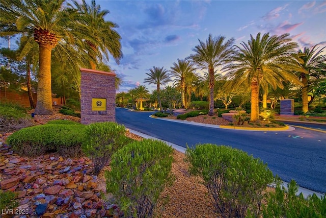 677 Overlook Rim Dr, Henderson, NV 89012 - view of asphalt street featuring curbs