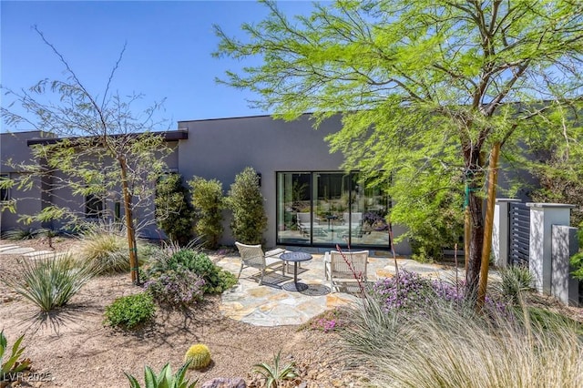 787 Keyland St, Las Vegas, NV 89138 - rear view of property with a patio area and stucco siding