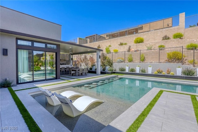 787 Keyland St, Las Vegas, NV 89138 - view of pool with a patio