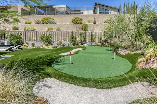 787 Keyland St, Las Vegas, NV 89138 - view of community with an area to practice putting