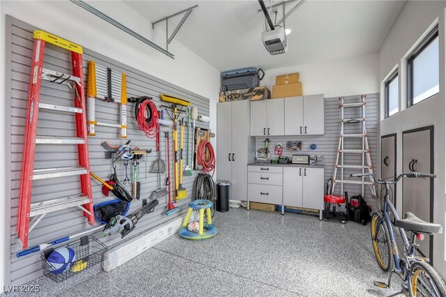787 Keyland St, Las Vegas, NV 89138 - garage with a garage door opener