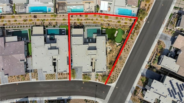 787 Keyland St, Las Vegas, NV 89138 - view of property location featuring property boundaries highlighted