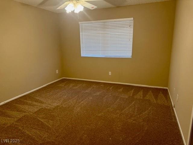 7912 Foxwood Pl Unit 104, Las Vegas, NV 89145 - carpeted spare room featuring ceiling fan and baseboards