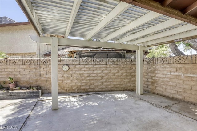 2349 Wooster Cir Unit A, Las Vegas, NV 89108 - view of patio / terrace with a pergola