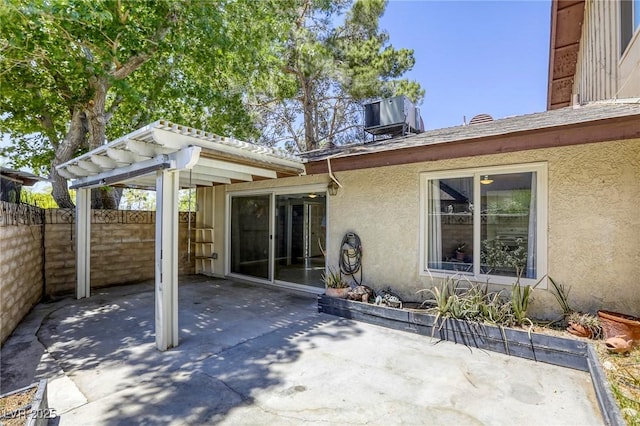 2349 Wooster Cir Unit A, Las Vegas, NV 89108 - view of patio / terrace with central AC