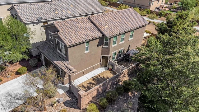 1104 Aspen Cliff Dr, Henderson, NV 89011 - view from above of property