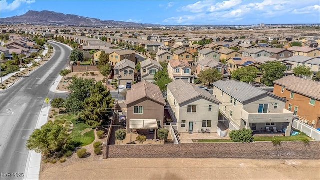 1104 Aspen Cliff Dr, Henderson, NV 89011 - aerial perspective of suburban area featuring a mountainous background