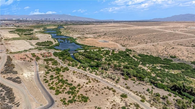 1104 Aspen Cliff Dr, Henderson, NV 89011 - aerial view of sparsely populated area featuring a water and mountain view