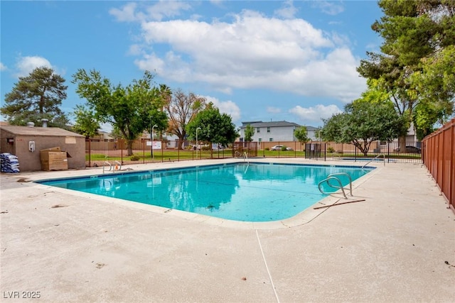 4213 Essex Green Ct, Las Vegas, NV 89110 - community pool with a patio area