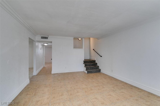 1806 Renada Cir, North Las Vegas, NV 89030 - finished basement featuring stairs, crown molding, and baseboards