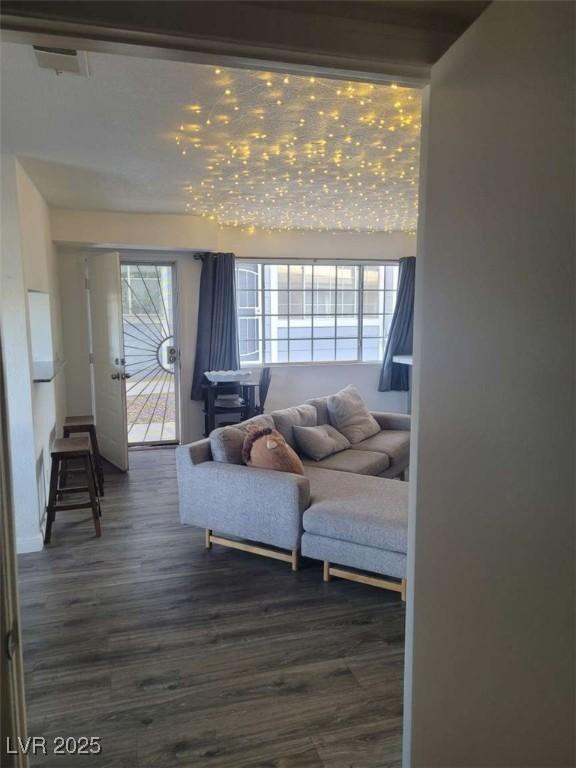 5335 Rod Ct Unit 102, Las Vegas, NV 89122 - living area featuring wood finished floors