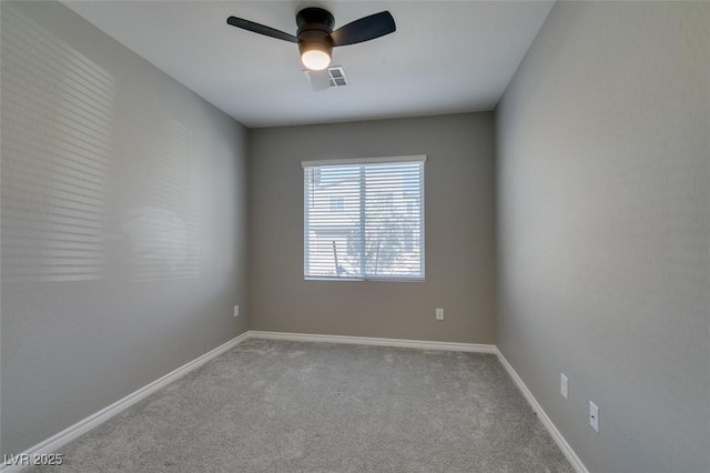 9239 Albus Hills Ave, Las Vegas, NV 89143 - spare room with carpet flooring, a ceiling fan, and baseboards