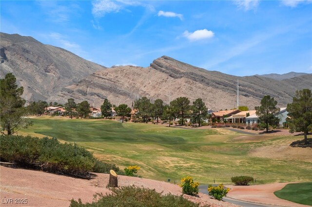 9812 Folsom Dr, Las Vegas, NV 89134 - mountain view featuring a local golf course and nearby suburban area