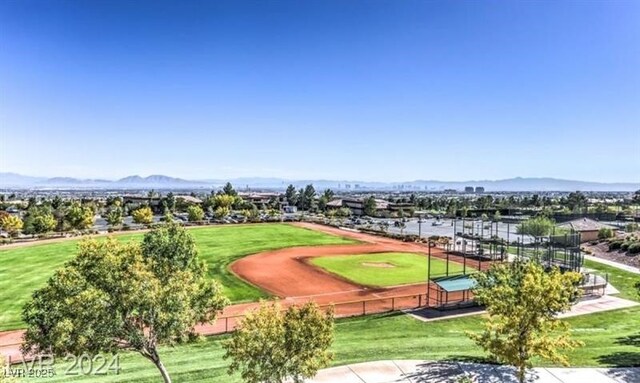 9812 Folsom Dr, Las Vegas, NV 89134 - surrounding community featuring a mountain view