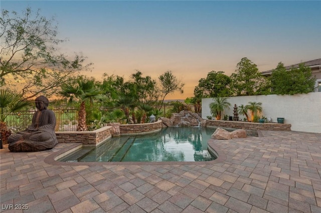 10301 Orkiney Dr, Las Vegas, NV 89144 - view of swimming pool featuring a patio