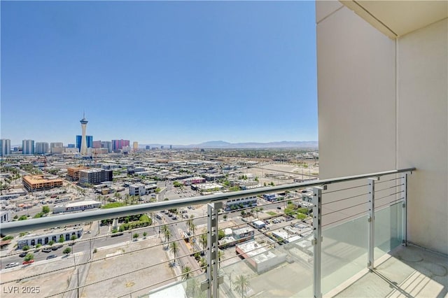 200 Hoover Ave Unit 1905, Las Vegas, NV 89101 - balcony featuring a view of city