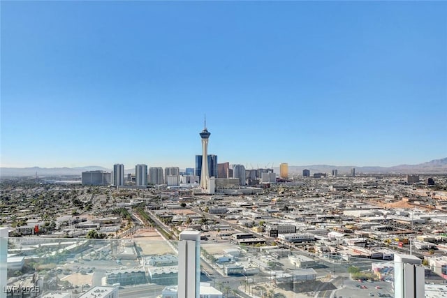200 Hoover Ave Unit 1905, Las Vegas, NV 89101 - city view featuring a mountain backdrop