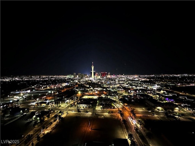 200 Hoover Ave Unit 1905, Las Vegas, NV 89101 - view of city with a view of city lights