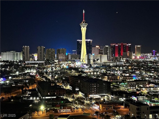 200 Hoover Ave Unit 1905, Las Vegas, NV 89101 - view of city featuring a view of city lights
