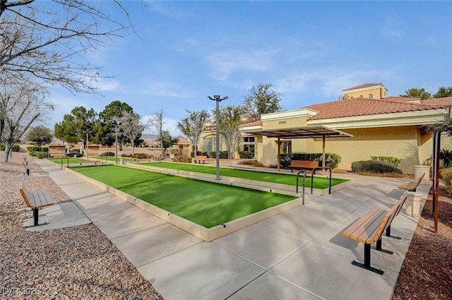 2805 Hanging Rock Dr, Las Vegas, NV 89134 - view of home's community featuring a game area