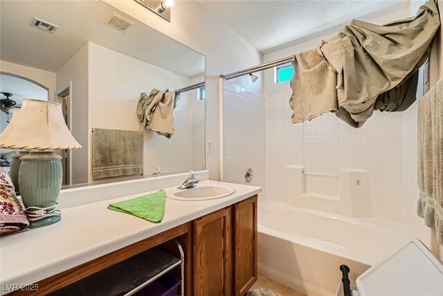 4832 Englewood Ave, Las Vegas, NV 89139 - bathroom featuring vanity and shower / tub combination
