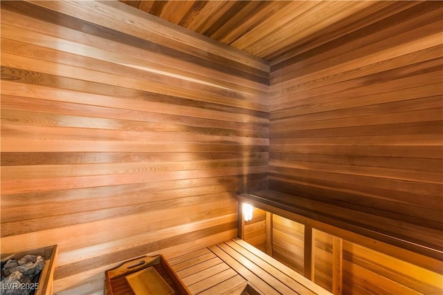 2240 Boutique Ave, Henderson, NV 89044 - sauna / steam room featuring wood walls