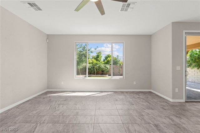 11847 Corenzio Ave, Las Vegas, NV 89138 - empty room with baseboards and a ceiling fan