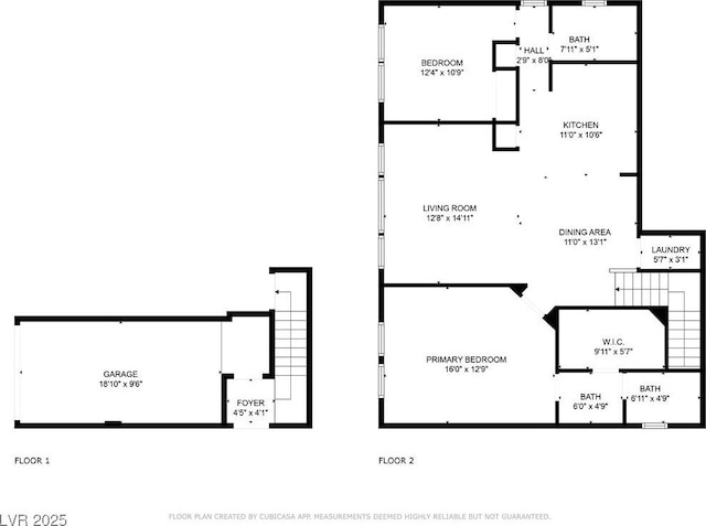 2596 Lazy Saddle Dr, Henderson, NV 89002 - home floor plan