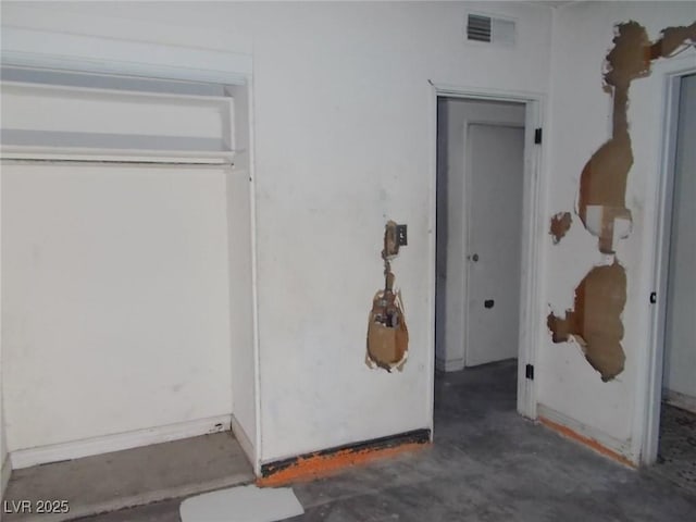 1912 Statz St, North Las Vegas, NV 89030 - unfurnished bedroom with unfinished concrete floors