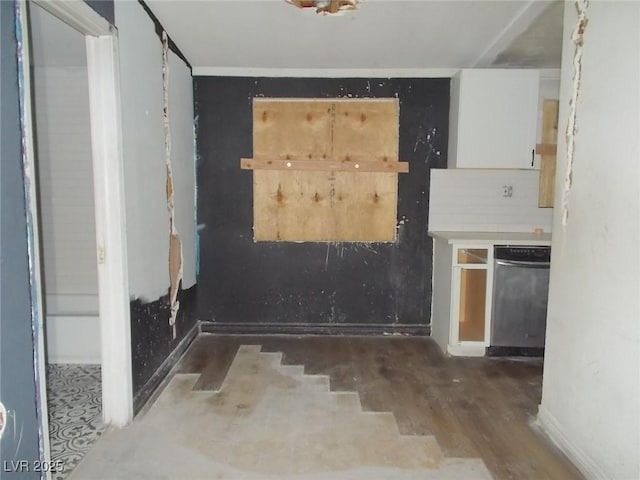 1912 Statz St, North Las Vegas, NV 89030 - spare room featuring wood finished floors and baseboards