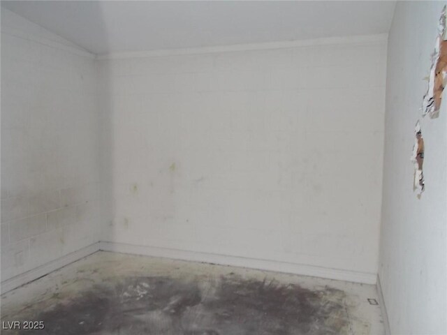 1912 Statz St, North Las Vegas, NV 89030 - unfurnished room with concrete floors and baseboards