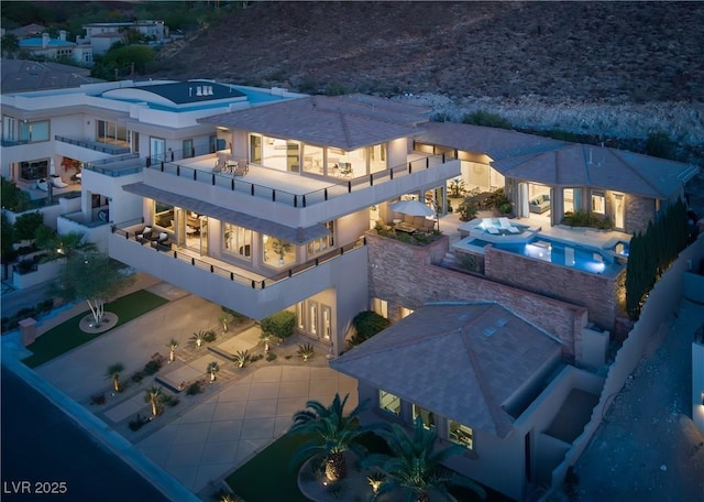 1683 Tangiers Dr, Henderson, NV 89012 - view from above of property