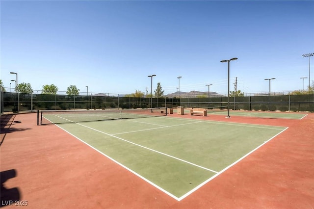 445 Concord Way, Henderson, NV 89015 - view of tennis court featuring community basketball court