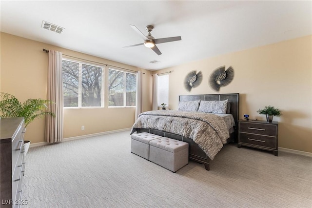 7567 Desertscape Ave, Las Vegas, NV 89178 - carpeted bedroom with baseboards and ceiling fan