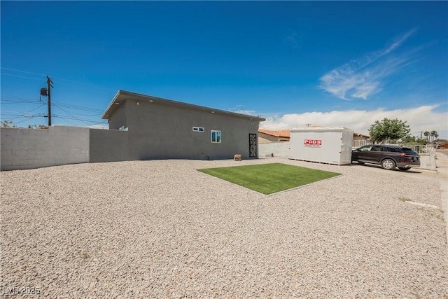 2807 Hermosa St, Las Vegas, NV 89169 - back of house with stucco siding