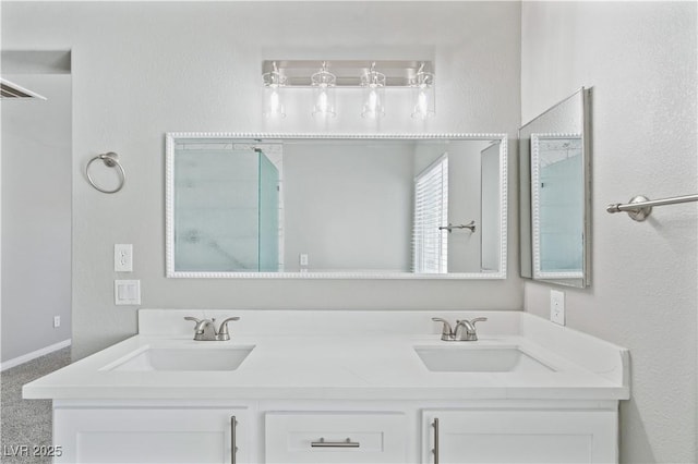 5116 Iron Crossing Ave, Las Vegas, NV 89131 - full bathroom featuring double vanity