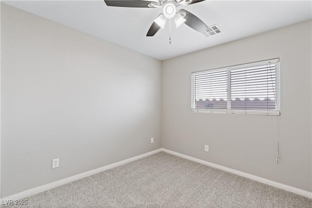 5116 Iron Crossing Ave, Las Vegas, NV 89131 - empty room with carpet, baseboards, and a ceiling fan