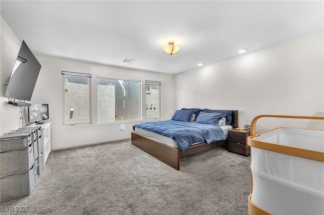 8076 Haywood Estate Ave, Las Vegas, NV 89113 - bedroom featuring carpet flooring and recessed lighting